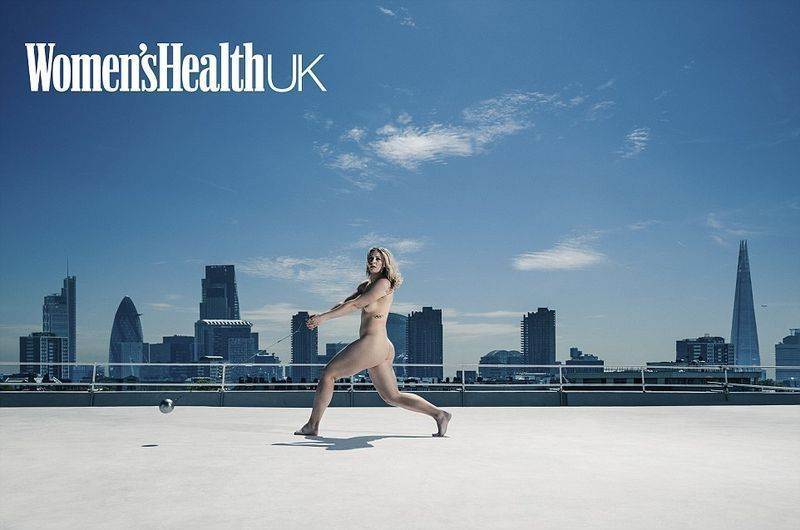 영국 올림픽 해머던지기 선수인 Sophie Hitchon은 자신의 튼튼한 허벅지를 싫어했지만 지금은 좋아합니다.