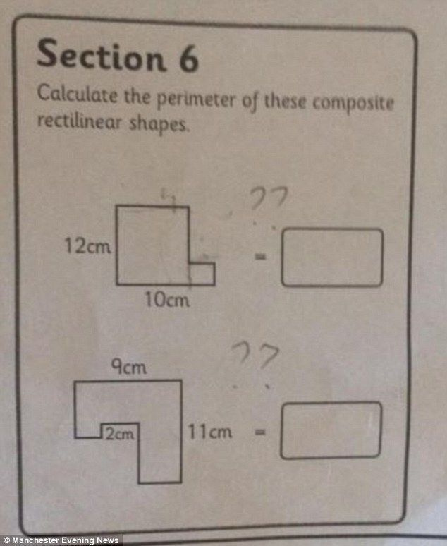 더비셔 주 글로솝에 있는 학교에서 5학년 학생들에게 수학 퍼즐이 주어졌습니다.