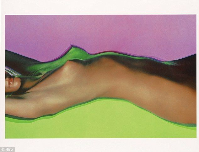 Spectacular: 중국 예술가 Hiro는 1971년 뉴욕에서 이 작품 Bodyscape를 제작했습니다.