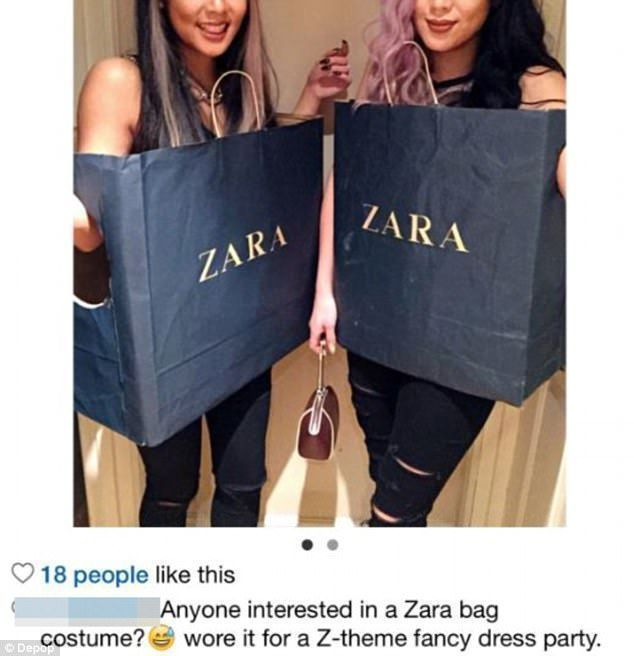Cosplaty! Naljakas Depopi müüja üritas uhke kleidi varjus maha müüa kahte Zara kotti