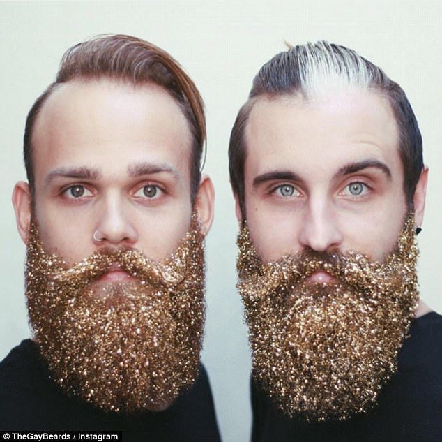Pidulik rõõm: Brian ja Jonathan Portland Oregonist, mida võrgus tuntakse ühiselt TheGayBeardsina, on võtnud omaks särava habeme trendi