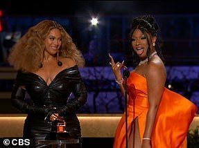 Duo dynamique : Beyonce et Megan Thee Stallion ont remporté le prix de la meilleure chanson rap pour Savage