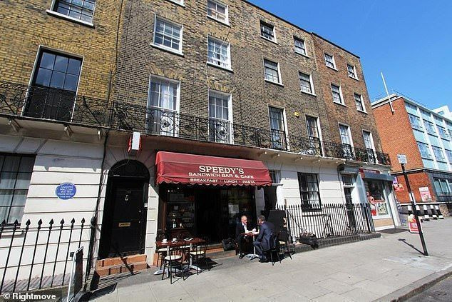 Ühe magamistoaga korter kuulsa võileivapoe kohal, kus on BBC hittsarja Sherlock, on nüüd saadaval Bloomsburys üürimiseks hinnaga 1365 naela kuus.
