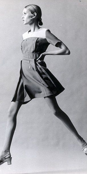1960. aastad tõid sisse palju kõhnama kuju, mida populariseerisid sellised supermodellid nagu Twiggy ja Jean Shrimpton