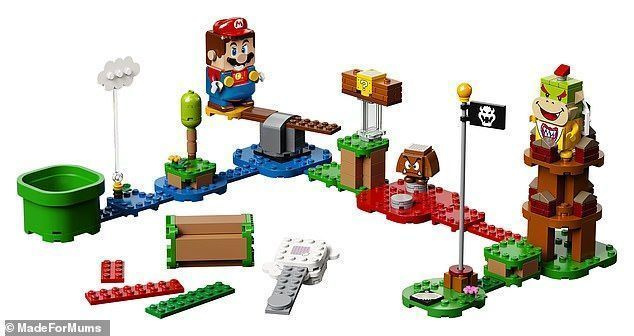 Le cours de démarrage LEGO 71360 Super Mario Adventures with Mario comprend un ensemble de jeu de 231 pièces, comprenant des briques d