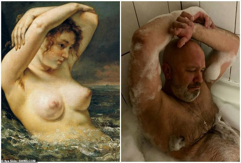 Moskvas elav Ilja Sirin, 48, Gustave Courbet