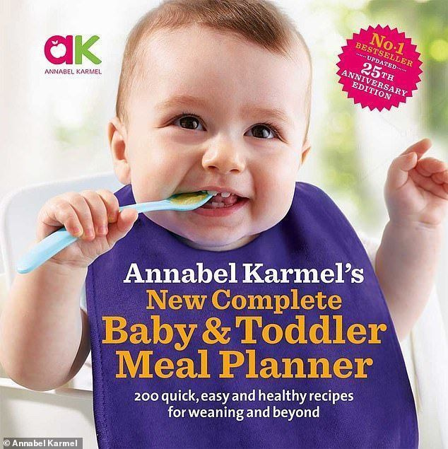 Η απογαλακτιζόμενη βασίλισσα Annabel Karmel κυκλοφόρησε το πρώτο της βιβλίο - The Complete Baby and Toddler Meal Planner (RRP £14,99) - σχεδόν πριν από 30 χρόνια και έκτοτε