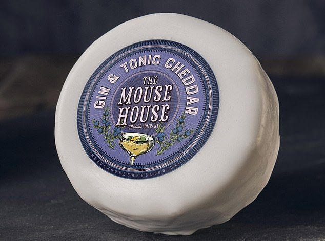 Helen은 Mouse House Cheese Company Gin and Tonic Cheddar(사진)는 G&T를 사랑하는 사람들에게 진정한 기쁨이라고 말했습니다.