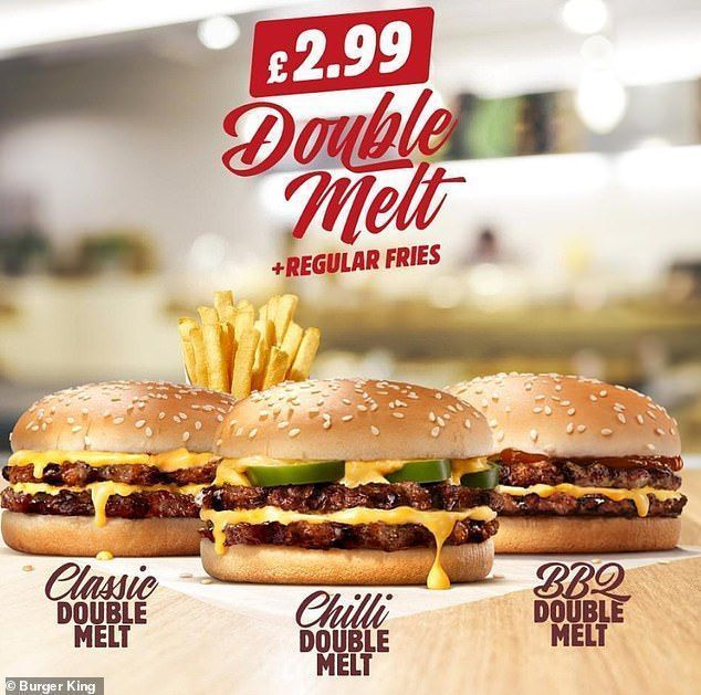 버거킹(Burger King)은 2.99파운드의 저렴한 가격에 더블 멜트(Double Melt) 거래를 시작한다고 발표하여 팬들을 흥분시켰으며, 이 거래는 오늘 전국적으로 시행되고 있습니다.